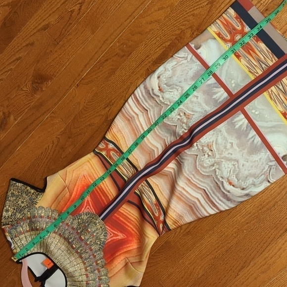 Clover CANYON Bodycon Printed Dress Xs - Picture 16 of 16